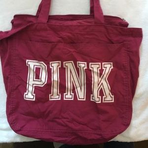 Pink carry all bag